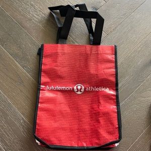 LuluLemon small shopping bag reusable